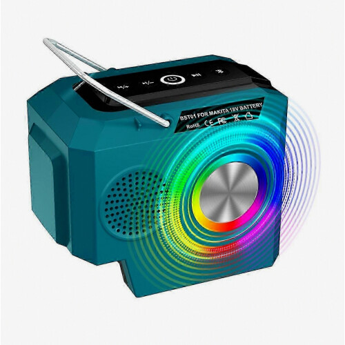 Για ασύρματο ηχείο Bluetooth με μπαταρία Makita 18-20v