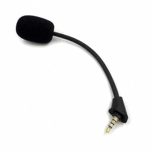 For Hyperx Cloud Alpha Wireless Headset Mic Boom, Replacement 3.5mm Game Mic
