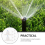 Drippers for Drip Irrigation Anti-Drip Part with Replaceable Sprayer for 40Pcs 5