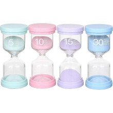 Sanduhr 4 Farben 5 min / 10 minut / 15 minut / 30 minut