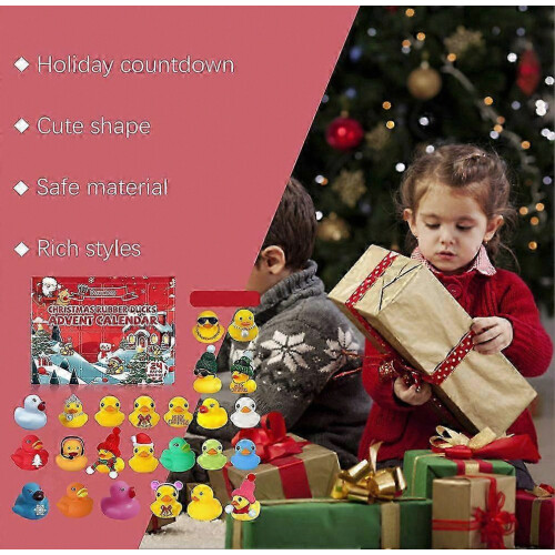 24ήμερο Χριστουγεννιάτικο Ημερολόγιο Advent Παιχνίδια Μπάνιου, Κουτί Δώρου-Έκ 2