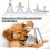 Κόφτης ποδιών Puppery Pawtrim Pro Precision για σκύλους και γάτες, λευκό χρώμα, εργαλείο π 2