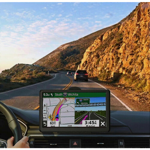 GPS πλοηγός αυτοκινήτου 7" Έκδοση 2024 - Οθόνη αφής με φωνητική καθοδήγηση και ε 2