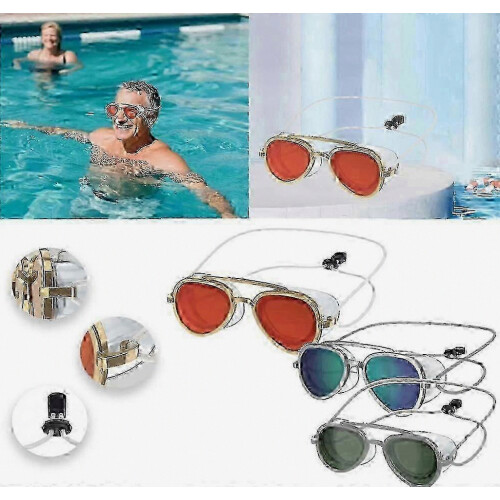 Γυαλιά κολύμβησης Sunny Unisex με αντιθαμβωτική και προστασία UV σε 3 χρώματα 1