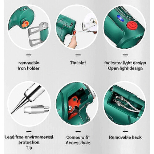 3-in-1 Welding, Cutting, Rust Removal Kit - Beginner Friendly, Fast Heating, Ergonomic Tool 1