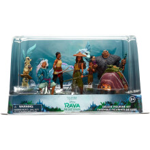 Disney Raya & The Last Dragon Deluxe Figure Play Set of 8