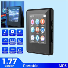 Bluetooth5.0 Portable MP3 Player HiFi Sound Sport Walkman Student Walkman 1.8 Inch Screen with FM Radio E-Book 32GB