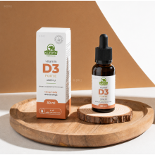 Slavito VITAMIN D3 FORTE 4000 IU on hemp oil BONE IMMUNITY drops