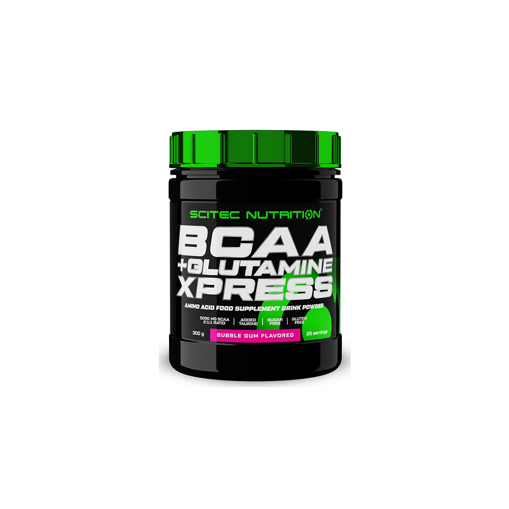 Scitec Nutrition Scitec Bcaa + Glutamine Xpress Bubble Gum 600G - Image 4