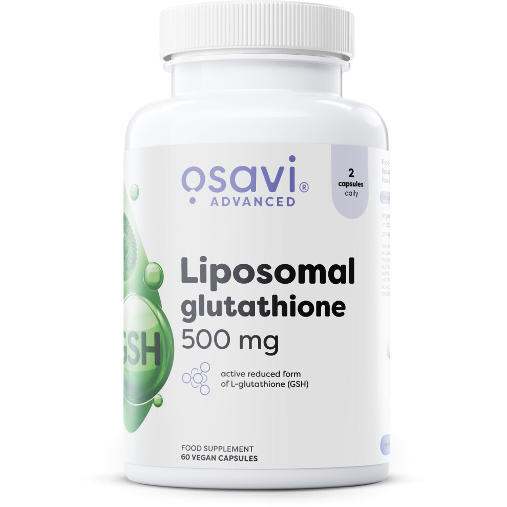 Osavi Liposomal Glutathione, 500 Mg - 60 Vegan Caps - Image 4
