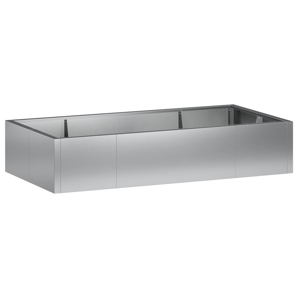 Vidaxl Silber Rasenkante, Garten-Mauer (200 Cm) - Image 3