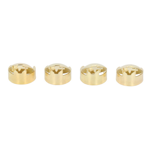 4 Stück automatische Kerzenlöscher Gold 2