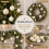 30 Wool White Baubles Shatterproof Christmas 8