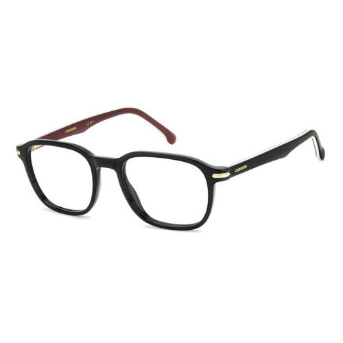 Carrera Montatura occhiali - CARRERA - 320 NERO BORGOGNA - Nero - Borgogna - Plastica