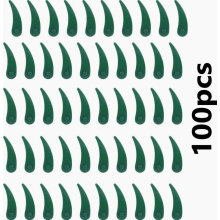 100 vervangende kunststof messen voor Bosch Durablade Art 23 18 LI en Art 26 18 LI grastrimmers