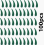 100 Pack Plastic Replacement Blades for Grass Trimmer, Durable Cutting Inserts for Lawn Trimmers, Compatible with Bosch Durablade Art 23 1 1