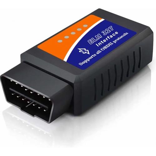 OBD2 Bluetooth Adapter for Car Diagnostics, OBD Scanner for All OBDII Protocol Vehicles, Upgraded V1.5