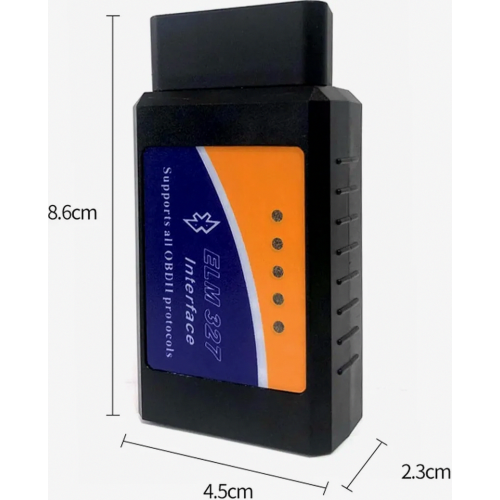 OBD2 Bluetooth Adapter for Car Diagnostics, OBD Scanner for All OBDII Protocol Vehicles, Upgraded V1.5 1