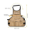 Welding Apron with Pockets, Adjustable Cross Strap, Buckle Closure, Unisex Work Apron for Home, Garden and DIY 2