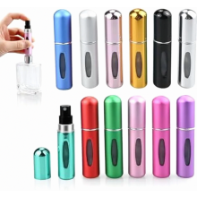 12 stuks 5ml parfumverstuivers, navulbare parfumverstuivers, parfumfillers, parfumverstuivers voor op reis, vakantie, kamperen, zakenreizen (12 kleure