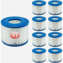 Cartuchos de filtro VI para filtros de piscina Bestway, cartucho de filtro VI para Miami, Vegas, Monaco, filtro de repuesto para Bestway Spa 58323 (8