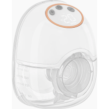 Tire-lait portable mains libres, électrique, 4 modes, 12 niveaux d’aspiration, silencieux, batterie intégrée, collecteur de lait 180 ml