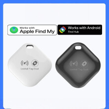 Key Finder Wallet Tracker Works with Find My iOS Only Replaceable Battery Water Resistant Bluetooth Item Finder for Bags