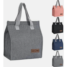 Lunchtassen/ontbijttassen voor mannen en vrouwen, kleine koeltassen, thermische lunchtassen, opvouwbare boodschappentassen/mini-koeltassen voor werk e