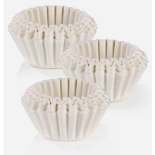 BEEM Universele Koffiefilters voor Koffiezetapparaten met Filtermandje, 300 stuks - 10 kopjes | Papieren filters van 80200 mm voor koffiezetapparaten