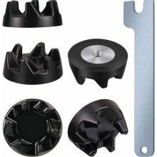 Lot de 5 accouplements en caoutchouc 9704230 avec outil, pièce de rechange pour mixeur, pièce compatible avec Blender Ultra Power, 5KSB5, 5KSB52, 5K