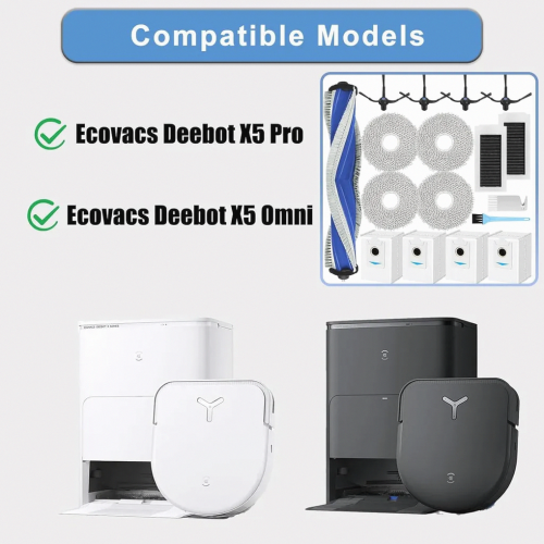 Αξεσουάρ για την Ecovacs DEEBOT X5 Omni, ανταλλακτικά για την ηλεκτρικ 1