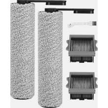 5-delige accessoire set voor Tineco Floor One S5 Combo: vervangende borstels en filters voor Tineco nat- en droogstofzuigers, reserveonderdelen, 2 bor