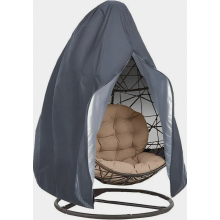 Hangstoelhoes, beschermhoes voor hangstoelen voor buiten, UV-bescherming, waterdichte tuinmeubelhoes voor hangstoelen met frame, Egg Chairs Swi