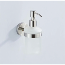 304 Stainless Steel Soap Dispenser, 200 ml, Wall Mounted, for Liquid Soap, Bathroom Use