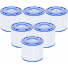 Allassuodatin S1, yhteensopiva PureSpa-poreammesuodattimen kanssa tuotteelle 11692 29001E 107 x 71 mm, 6 kpl