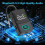 Bluetooth 5.3 Transmitter Receiver, 2-in-1 Airplane Wireless Adapter with LED Display, Compatible with 2 AirPods or Wire 2