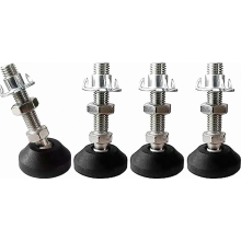 4 τεμάχια ρυθμιζόμενων ποδιών M10 x 40 mm, βίδα ρύθμισης M10, πόδια ε