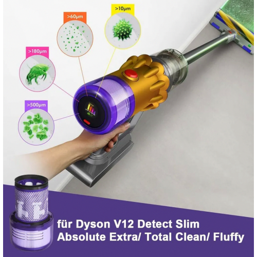 Ανταλλακτικό φίλτρο για Dyson V12 Slim, φίλτρο HEPA για Dyson V12 Detect Absolute 1