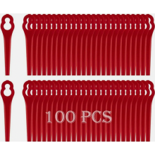 100-delige vervangingsmesjesset compatibel met grastrimmeraccessoires FRT18A FRT18A1 Kunst 46155 FRT20A1, Einhell BG-CT 18 Li, RG-CT 18 Li, GE-CT 18 L