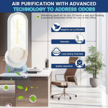 Purificateur d'air électrique pour la maison avec veilleuse, générateur d'ions négatifs portable, désodorisant ionique pour l