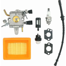 Carburador con filtro de aire para motosierras y desbrozadoras Stihl FS400, FS450, FS480, SP400 y SP450. Sustituye a las referencias ZAMA C1Q-S34H, 41