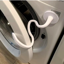 Front Load Washing Machine Door Support, Magnetic Door Holder, Universal Flexible Door Stopper, Fits Most Washing Machines, White