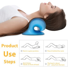 Nackenmassagekissen zum Schlafen, ergonomisches Schulter- und Nackenstützkissen für den Heimgebrauch