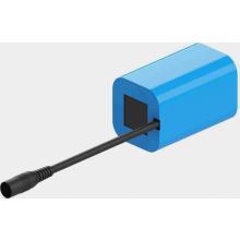Batería recargable de 7,4 V y 12000 mAh, reutilizable para barcos de pesca con cebo.
