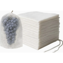 100 Organza Traubenschutzbeutel 15 x 38 cm mit Zugband, feine Obstnetze für Trauben, Beeren und Gartenfrüchte, luftdurchlässig und wiederverwendbar