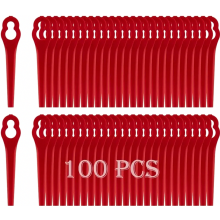 100-delige vervangingsmesjesset compatibel met grastrimmeraccessoires FRT18A FRT18A1 Kunst 46155 FRT20A1, Einhell BG-CT 18 Li, RG-CT 18 Li, GE-CT 18 L