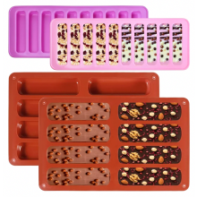 Múnla bácála barra músli 4 phíosa, múnla silicone, silicone in-athúsáidte
