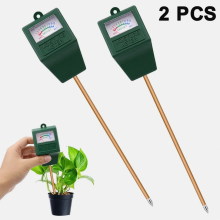 Bodenfeuchtigkeitsmesser, Bodentester für Pflanzen, Gartenbau, Landwirtschaft und Rasenpflege, ohne Batterien, 4 Stück