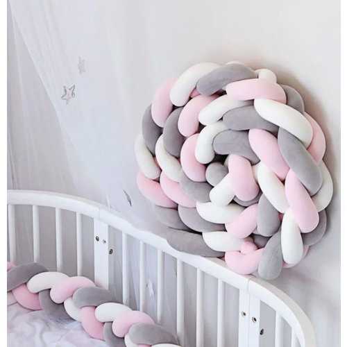 Welikera Πλεκτό Κρεβάτι Φιδάκι 200cm Nest Braid - Προφυλακτήρας Κρεβατιο