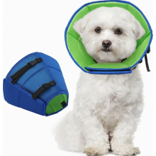 Halsbrace voor honden, comfortabele bescherming tegen likken, beschermende halsband voor honden, verstelbare halsband, halsbrace tegen likken voor hon